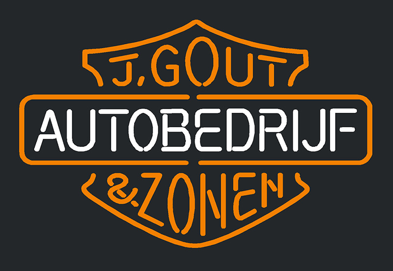 Autobedrijf Jgout And Zonen Neon Sign