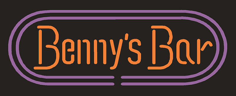 Benny S Bar Neon Sign