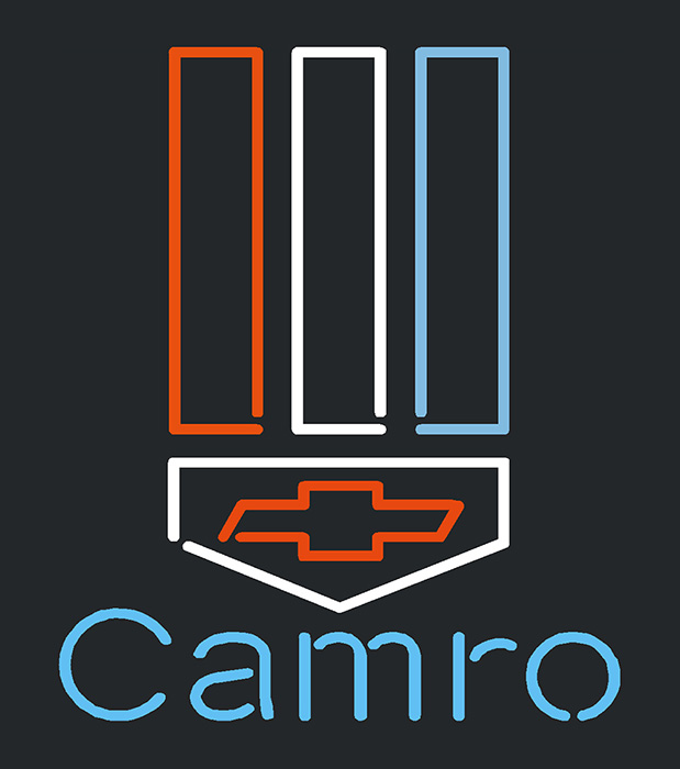 Camro Logo Neon Sign