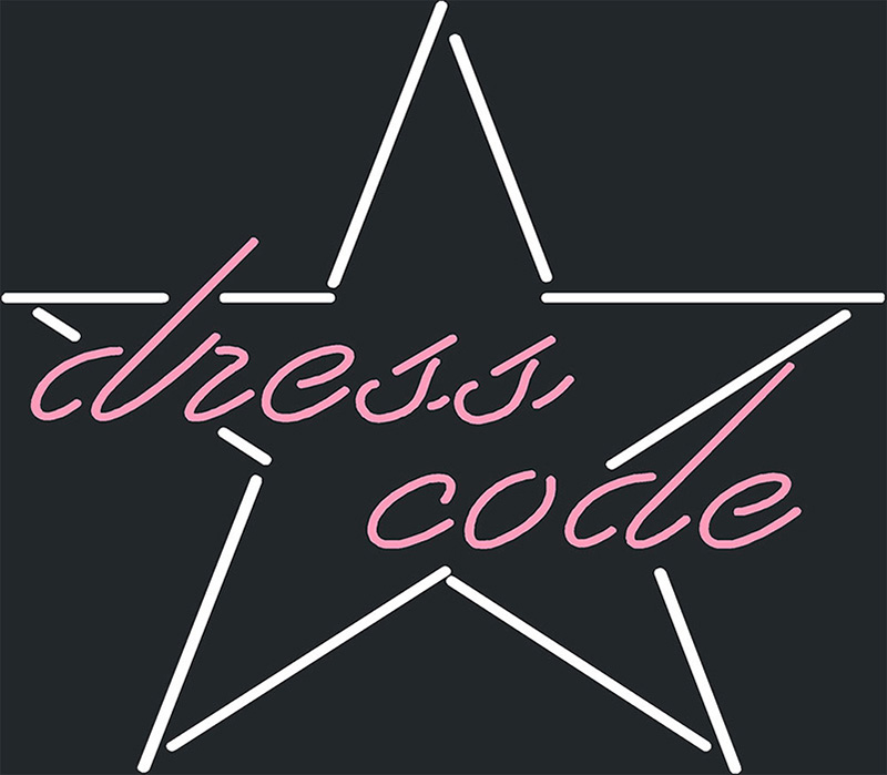 Dness Code Star Neon Sign