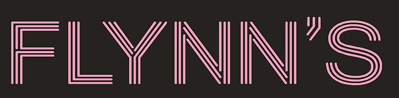 Flynns Logo Neon Sign