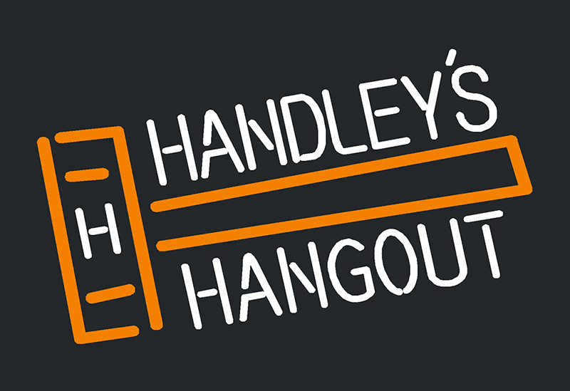 Handleys Hangout Neon Sign