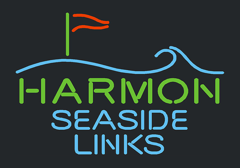 Harmon Seaside Links Neon Sign