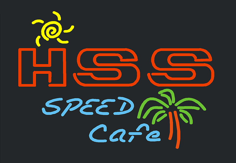 Hss Speed Cafe Neon Sign