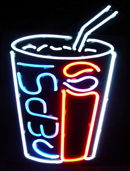 Pepsi Logo Neon Sign