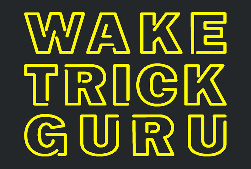 Wake Trick Guru Neon Sign