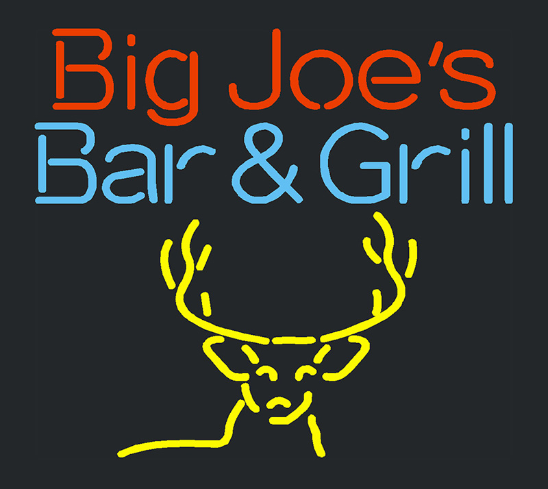 Big Joes Bar And Grill Neon Sign