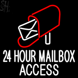 Custom 24 Hour Mailbox Access Neon Sign 4