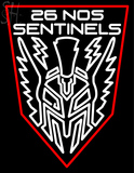 Custom 26 Nos Sentinels Logo Neon Sign 6