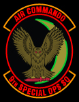 Custom Air Commando 9th Special Ops Sq Neon Sign 1