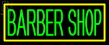 Custom Barber Shop With Border Neon Sign 2