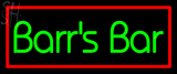Custom Barr Neon Sign 4