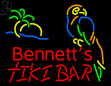 Custom Bennetts Tiki Bar Neon Sign 1