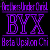 Custom Brothers Under Christ Byx Beta Upsilon Chi Neon Sign 3