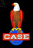 Custom Case Eagle International Harvester Neon Sign 1