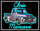Custom Chris Mancave Neon Sign 2