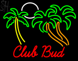 Custom Club Bud With Palm Tree And Moon Neon Sign 1