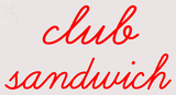 Custom Club Sandwich Neon Sign 1