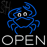 Custom Crab Open Neon Sign 1