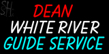 Custom Dean White River Guide Service Neon Sign 2