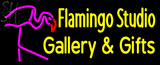 Custom Flamingo Studio Gallery And Gifts Neon Sign 1