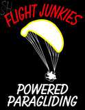 Custom Flight Junkies Logo Neon Sign 2