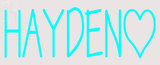 Custom Haydeno Neon Sign 1