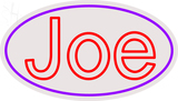 Custom Joe Neon Sign 2