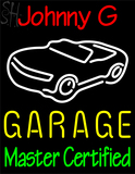 Custom Johnny G Garage Car Logo Neon Sign 2