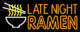 Custom Late Night Ramen Logo Neon Sign 2