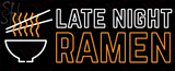 Custom Late Night Ramen Logo Neon Sign 3