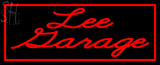 Custom Lee Garage Neon Sign 1