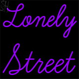 Custom Lonely Street Neon Sign 3