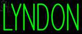 Custom Lyndon Neon Sign 1