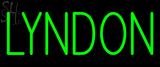 Custom Lyndon Neon Sign 2