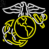 Custom Marine Corps Logo Neon Sign 3