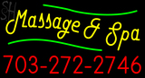 Custom Massage And Spa Neon Sign 2