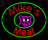 Custom Mikes Meat Neon Sign 2