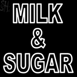 Custom Milk And Sugar Neon Sign 1