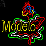 Custom Modelo Girls Logo Neon Sign 1