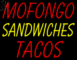 Custom Mofongo Sandwiches Tacos Neon Sign 1