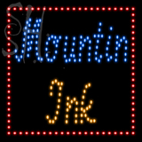 Custom Mountin Ink Border Neon Sign 1