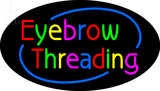 Custom Multi Color Eyebrow Threading Neon Sign 1