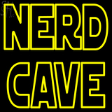 Custom Nerd Cave Neon Sign 2