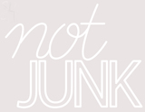 Custom Not Junk Neon Sign 8
