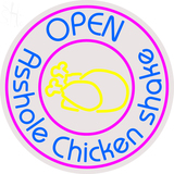 Custom Open Asshole Chicken Shake Neon Sign 2