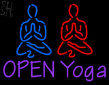 Custom Open Yoga Logo Neon Sign 1