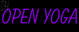 Custom Open Yoga Logo Neon Sign 4