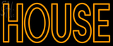 Custom Orange House Neon Sign 1