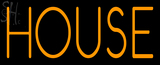Custom Orange House Neon Sign 2
